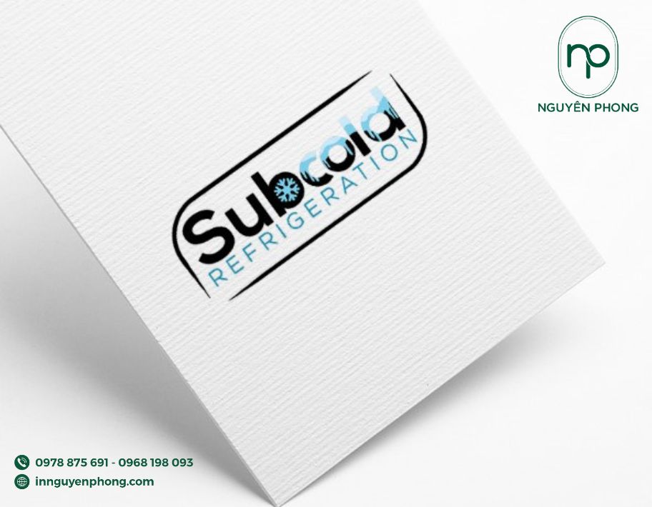 Logo chữ trên card